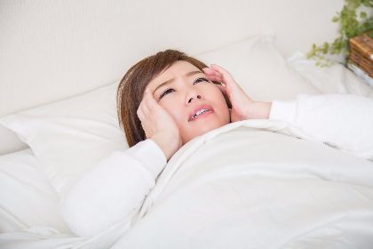 眠れない
